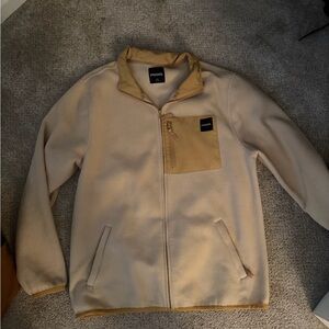 RSQ Yellow Men's Zip-Up Fleece